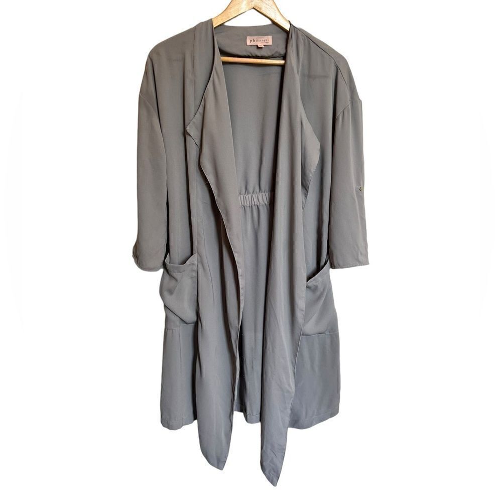 Philosophy Grey Kimono Size XS